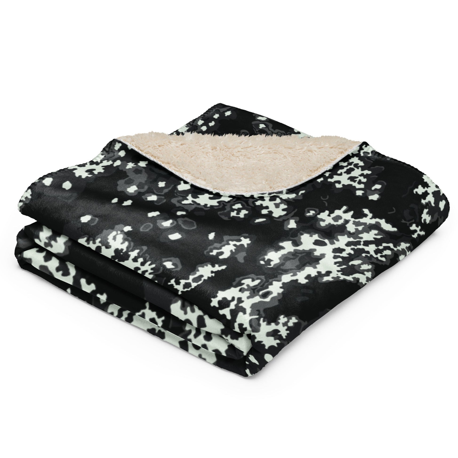 Modern Warfare Partizan Ghost Night CAMO Sherpa blanket - Blanket