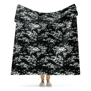 Partizan Ghost Night CAMO Sherpa Blanket - 60″×80″