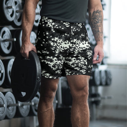 Modern Warfare Partizan Ghost Night CAMO Unisex Athletic Long Shorts - 2XS