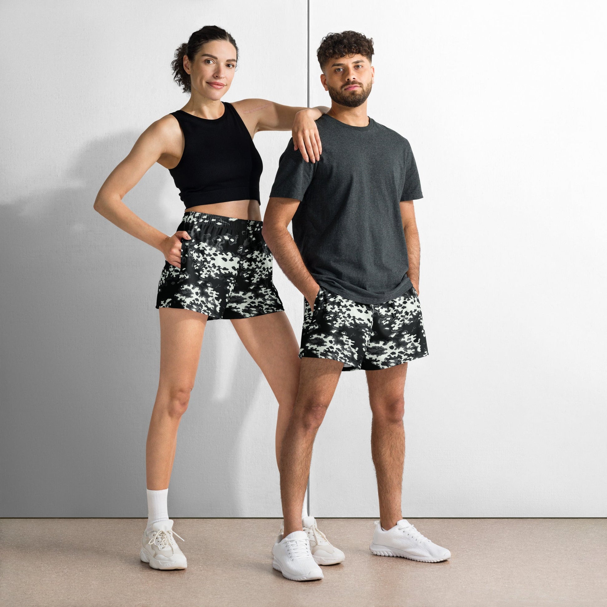 Modern Warfare Partizan Ghost Night CAMO Unisex Athletic Shorts