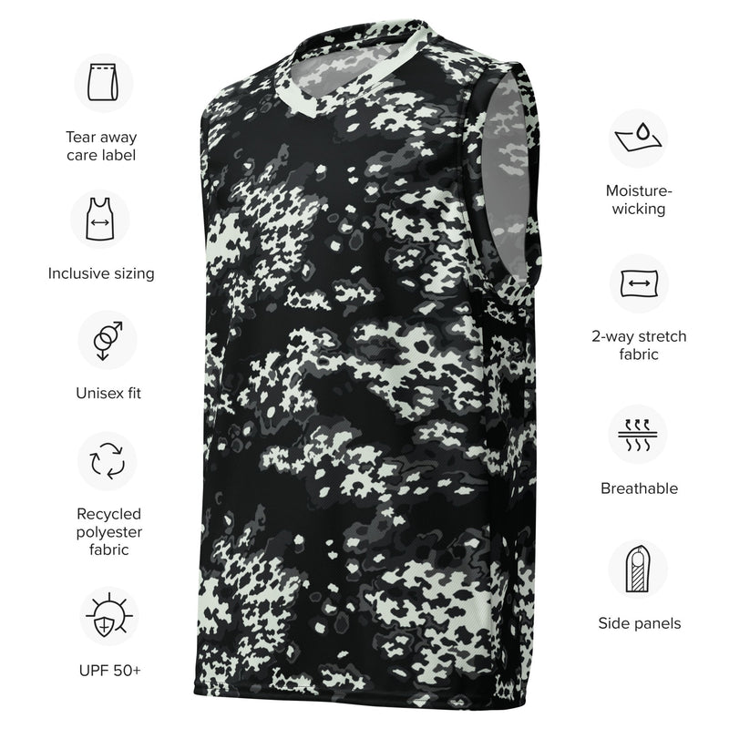 Partizan Ghost Night CAMO Unisex Basketball Jersey