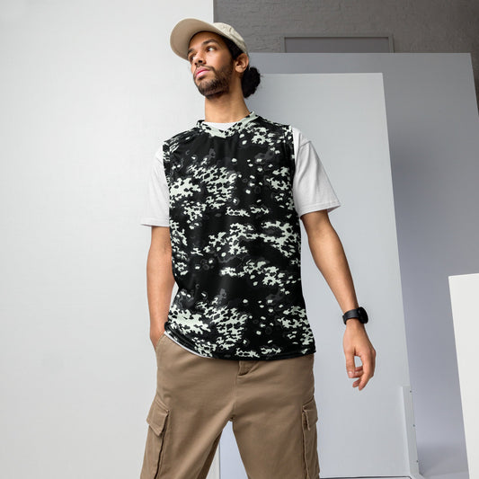 Modern Warfare Partizan Ghost Night CAMO unisex basketball jersey - 2XS - Basketball Jerseys