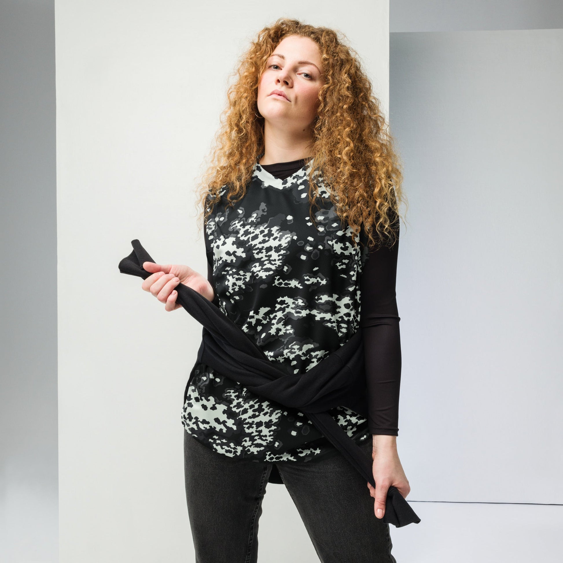 Modern Warfare Partizan Ghost Night CAMO unisex basketball jersey - Basketball Jerseys