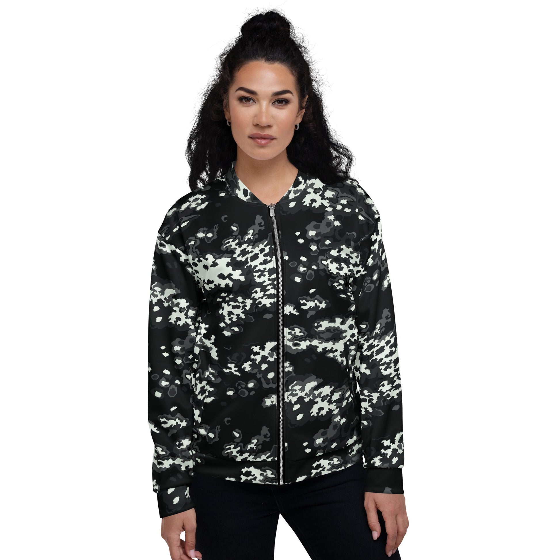 Modern Warfare Partizan Ghost Night CAMO Unisex Bomber Jacket - Jackets