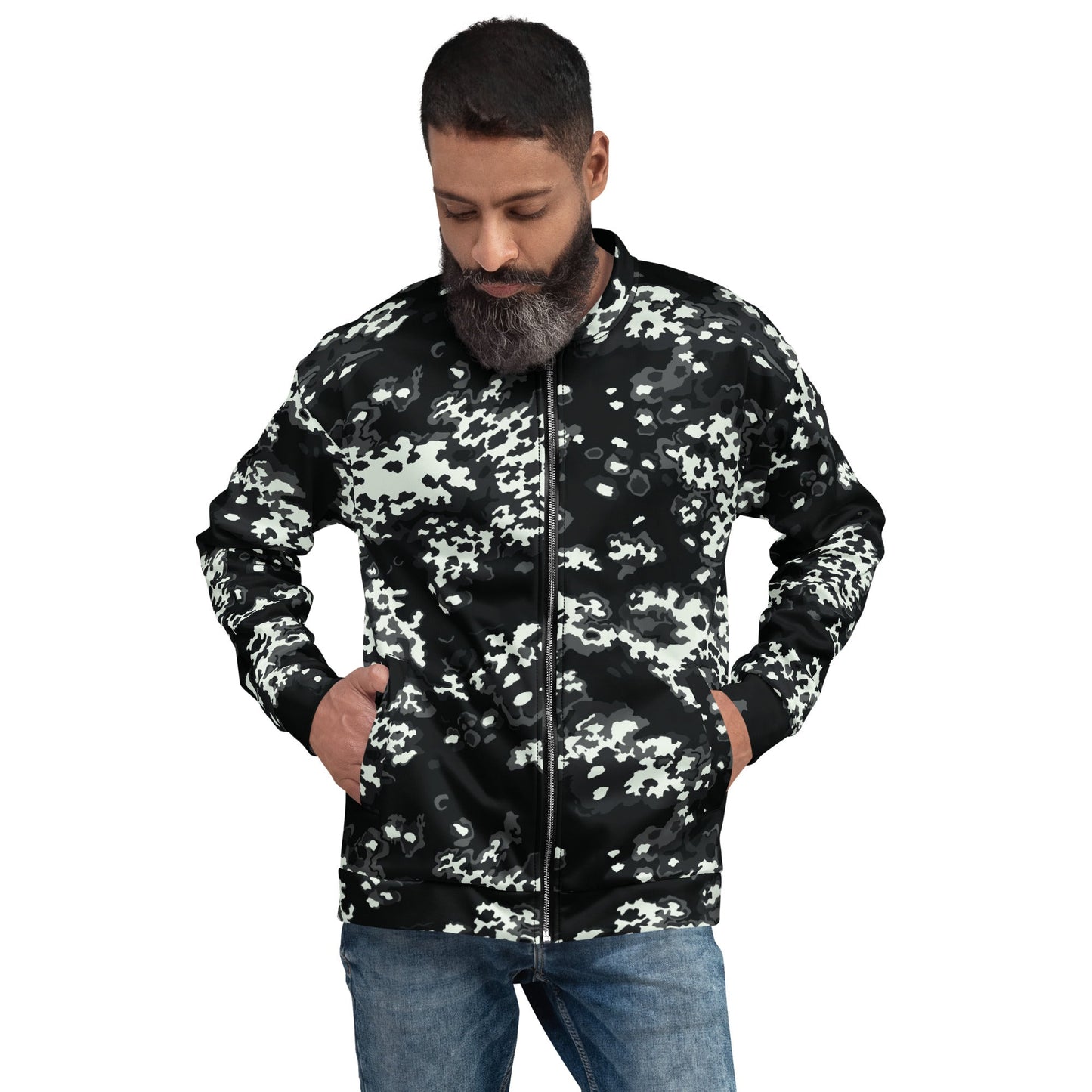 Modern Warfare Partizan Ghost Night CAMO Unisex Bomber Jacket - XS - Jackets