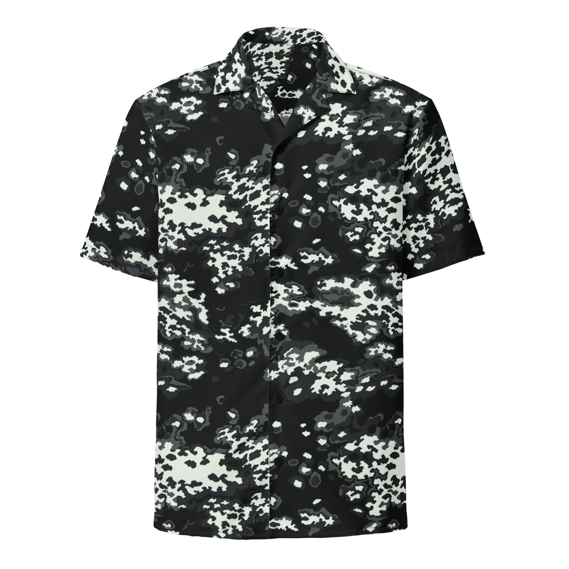 Modern Warfare Partizan Ghost Night CAMO Unisex button shirt - Button Shirts