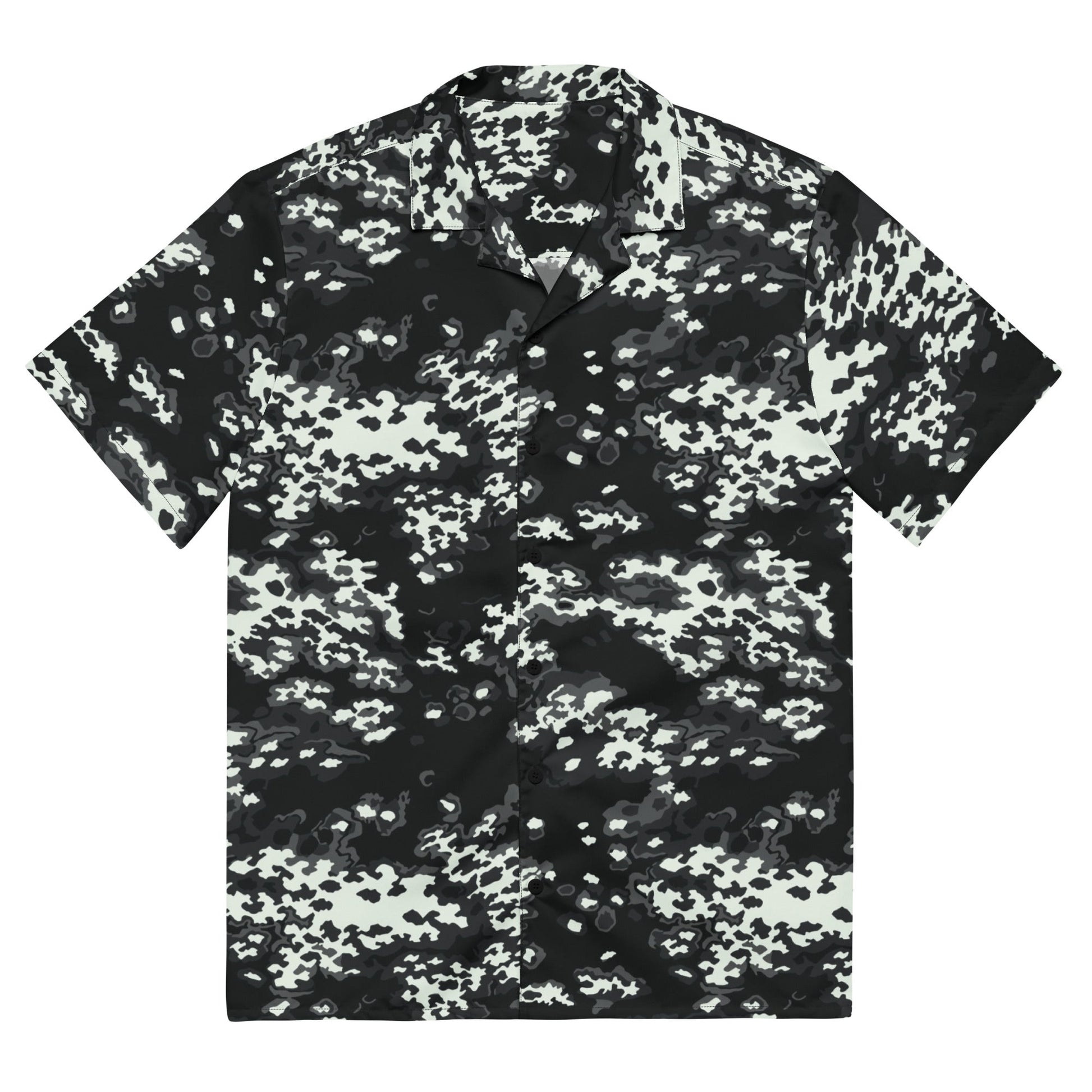 Modern Warfare Partizan Ghost Night CAMO Unisex button shirt - 2XS - Button Shirts