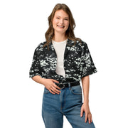 Partizan Ghost Night CAMO Unisex Short-Sleeve Button Shirt - Button-Up
