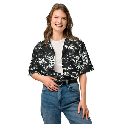 Modern Warfare Partizan Ghost Night CAMO Unisex button shirt - Button Shirts