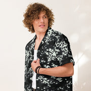 Partizan Ghost Night CAMO Unisex Short-Sleeve Button Shirt - Button-Up