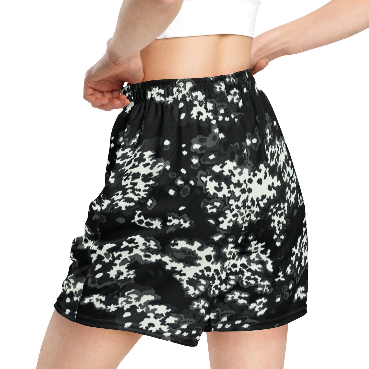 Modern Warfare Partizan Ghost Night CAMO Unisex mesh shorts - Mesh Shorts