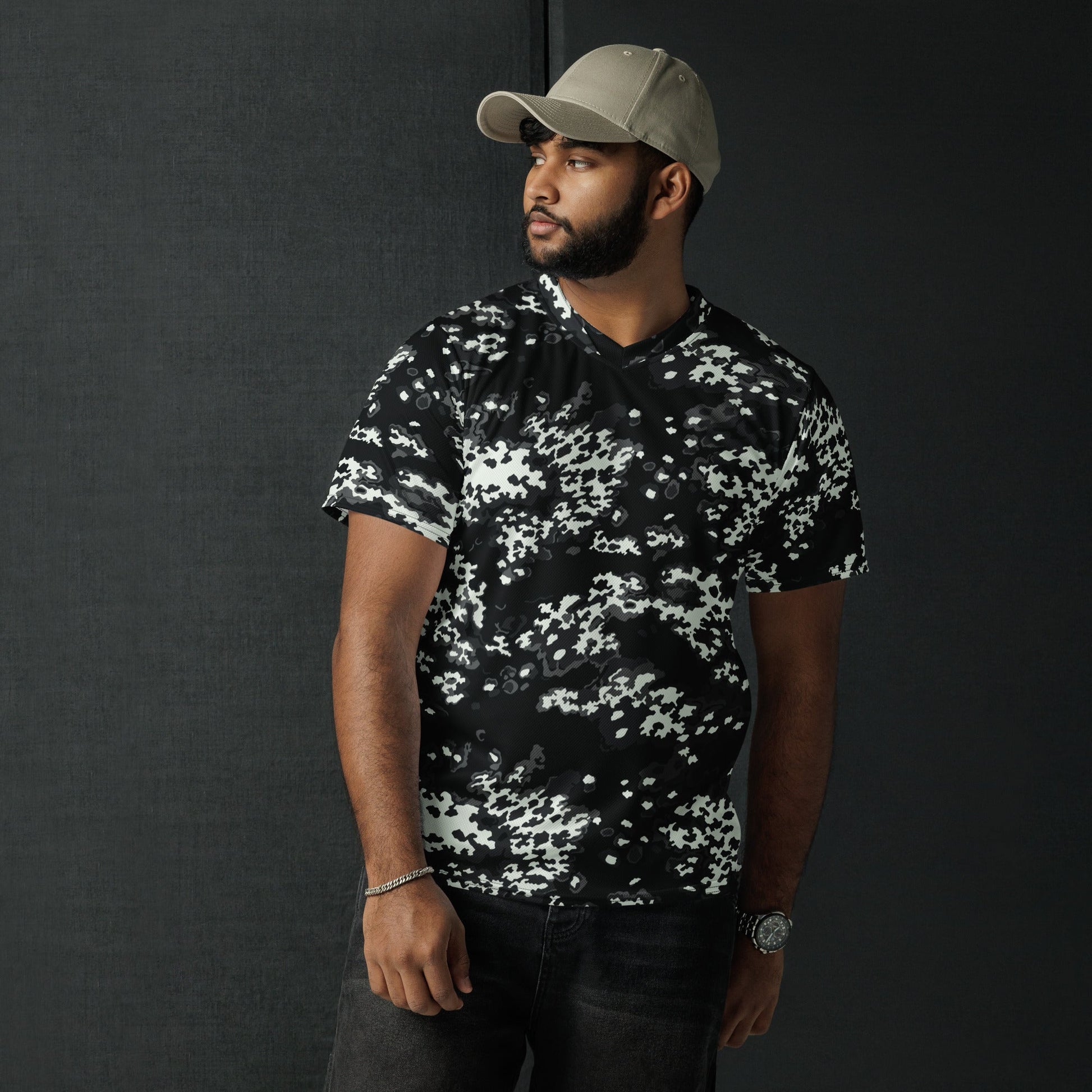 Modern Warfare Partizan Ghost Night CAMO unisex sports jersey - Sports Jerseys