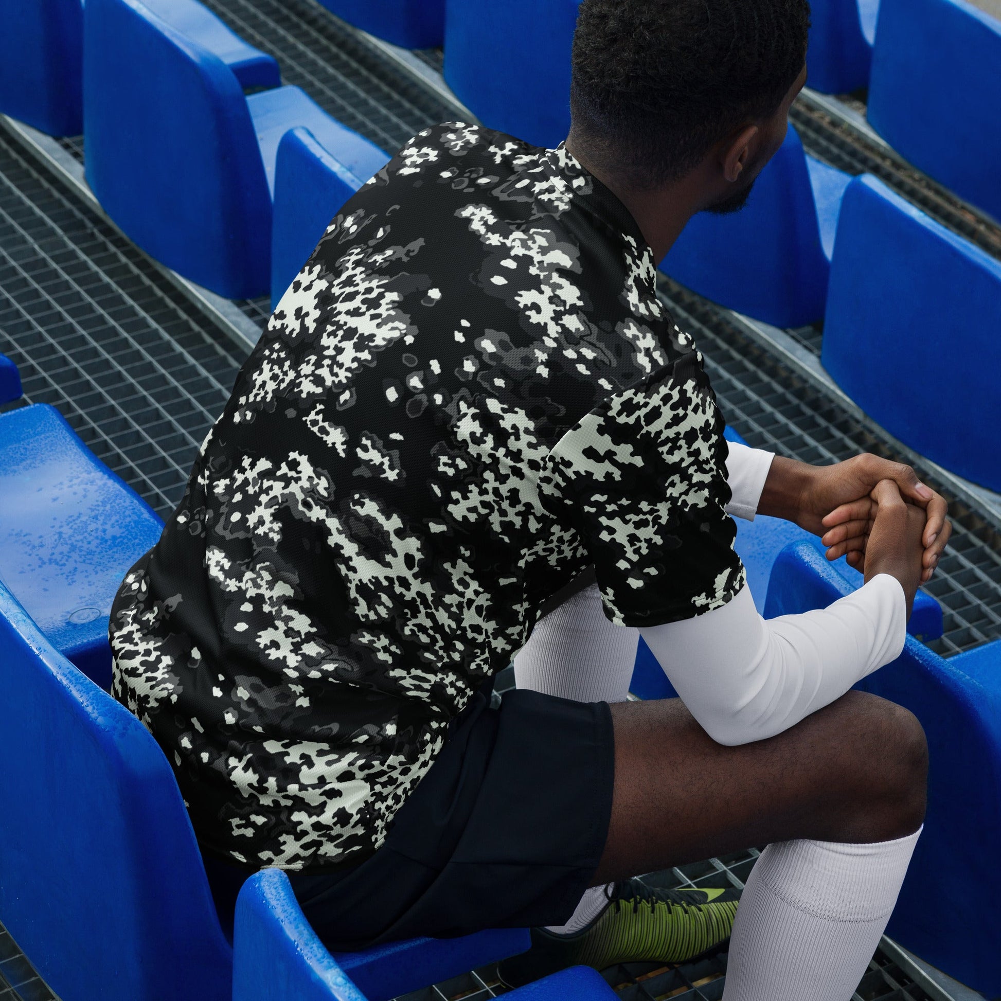 Modern Warfare Partizan Ghost Night CAMO unisex sports jersey - Sports Jerseys