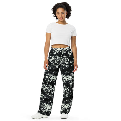 Modern Warfare Partizan Ghost Night CAMO unisex wide-leg pants - Wide-leg Pants