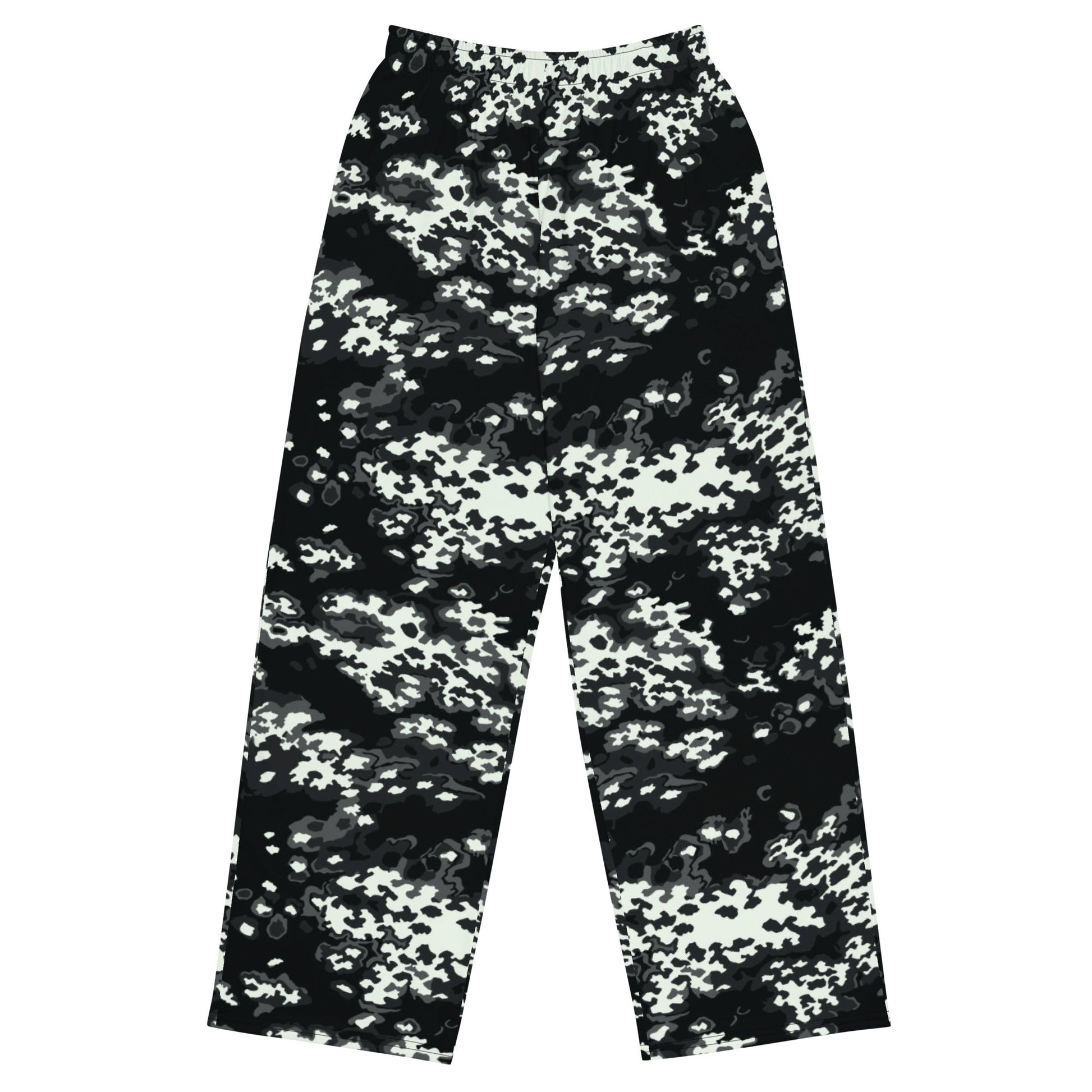 Modern Warfare Partizan Ghost Night CAMO unisex wide-leg pants - 2XS - Wide-leg Pants
