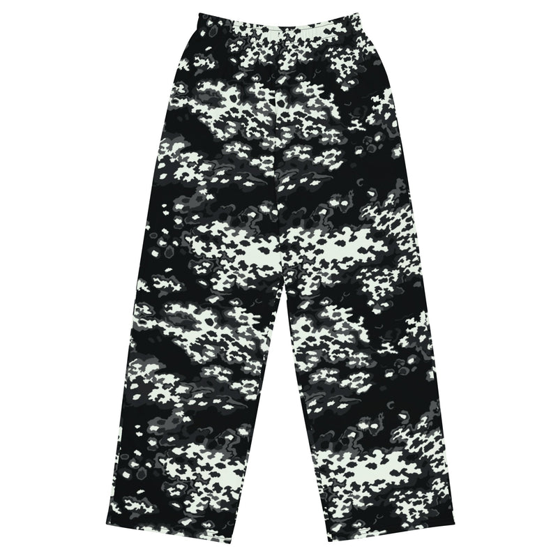 Partizan Ghost Night CAMO Unisex Wide-Leg Leisure Pants - 2XS