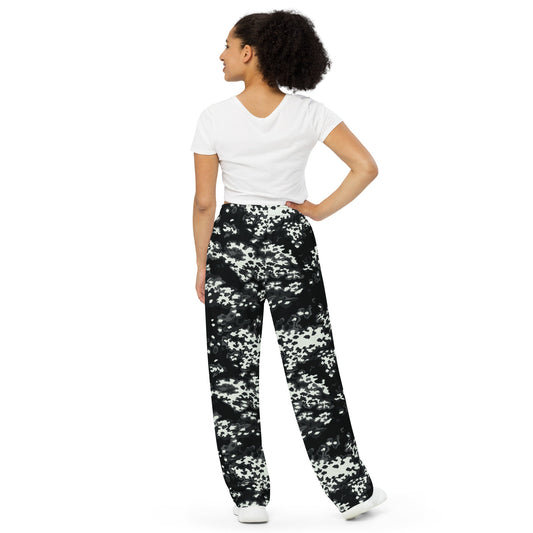 Modern Warfare Partizan Ghost Night CAMO unisex wide-leg pants - Wide-leg Pants