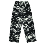 Partizan Ghost Night CAMO Unisex Wide-Leg Leisure Pants