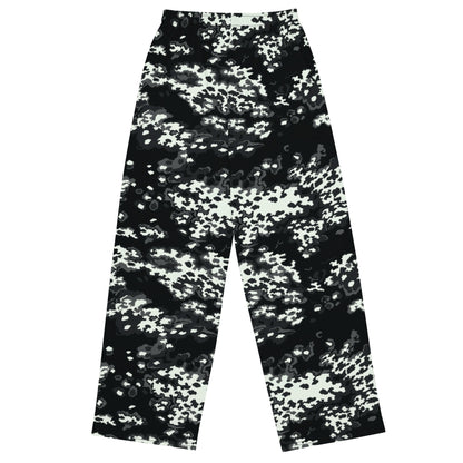 Modern Warfare Partizan Ghost Night CAMO unisex wide-leg pants - Wide-leg Pants