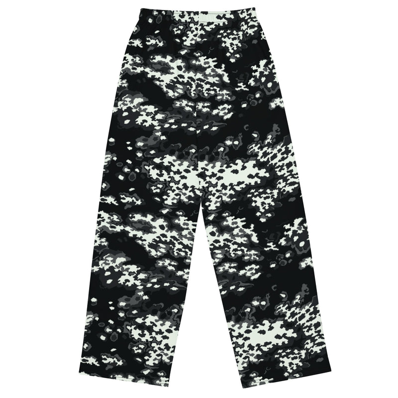 Partizan Ghost Night CAMO Unisex Wide-Leg Leisure Pants