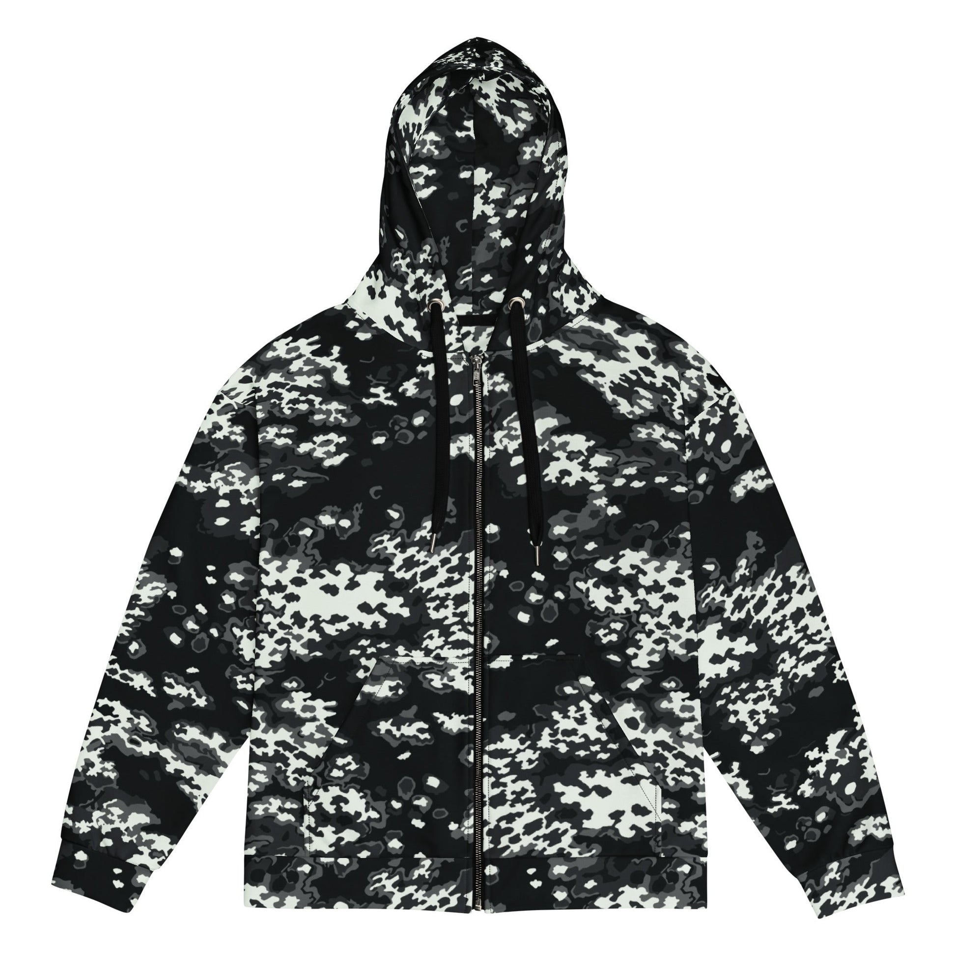 Modern Warfare Partizan Ghost Night CAMO Unisex zip hoodi - 2XS - Zip Hoodies