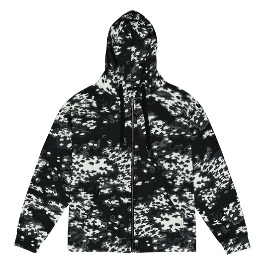 Modern Warfare Partizan Ghost Night CAMO Unisex zip hoodi - 2XS - Zip Hoodies