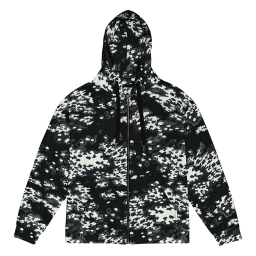 Partizan Ghost Night CAMO Unisex zip hoodi - 2XS