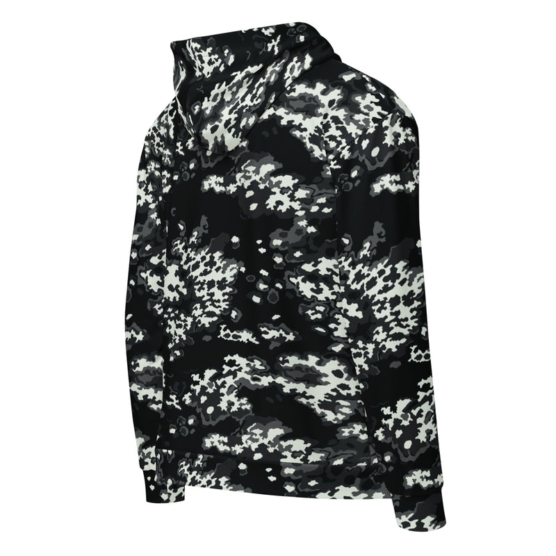 Partizan Ghost Night CAMO Unisex zip hoodi