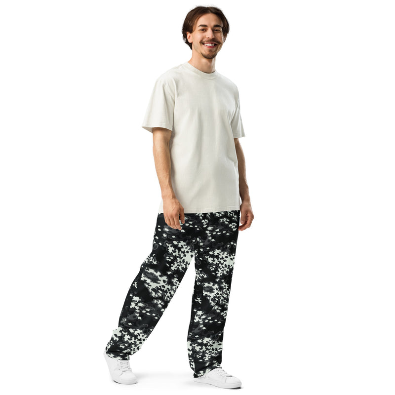 Partizan Ghost Night CAMO Unisex Wide-Leg Joggers