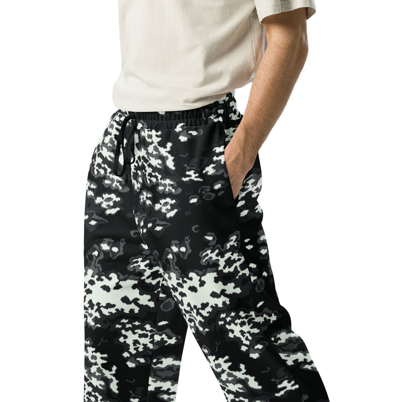 Partizan Ghost Night CAMO Unisex Wide-Leg Joggers