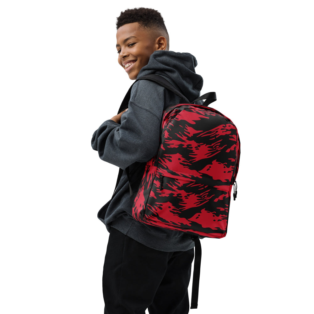 Modern Warfare Red Tiger Stripe CAMO Backpack