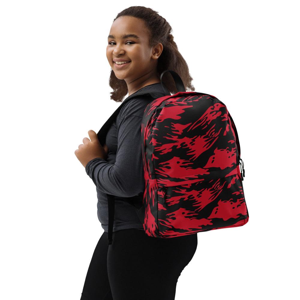 Modern Warfare Red Tiger Stripe CAMO Backpack