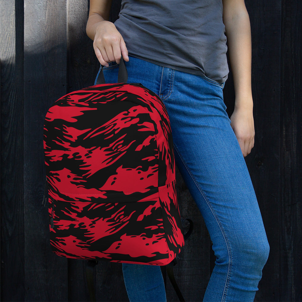 Modern Warfare Red Tiger Stripe CAMO Backpack