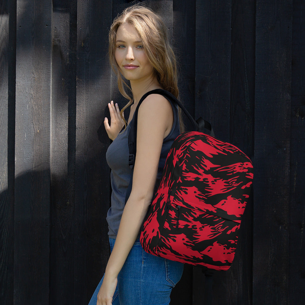 Modern Warfare Red Tiger Stripe CAMO Backpack