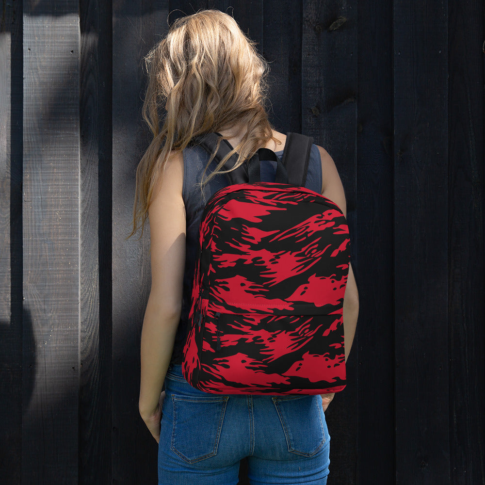 Modern Warfare Red Tiger Stripe CAMO Backpack