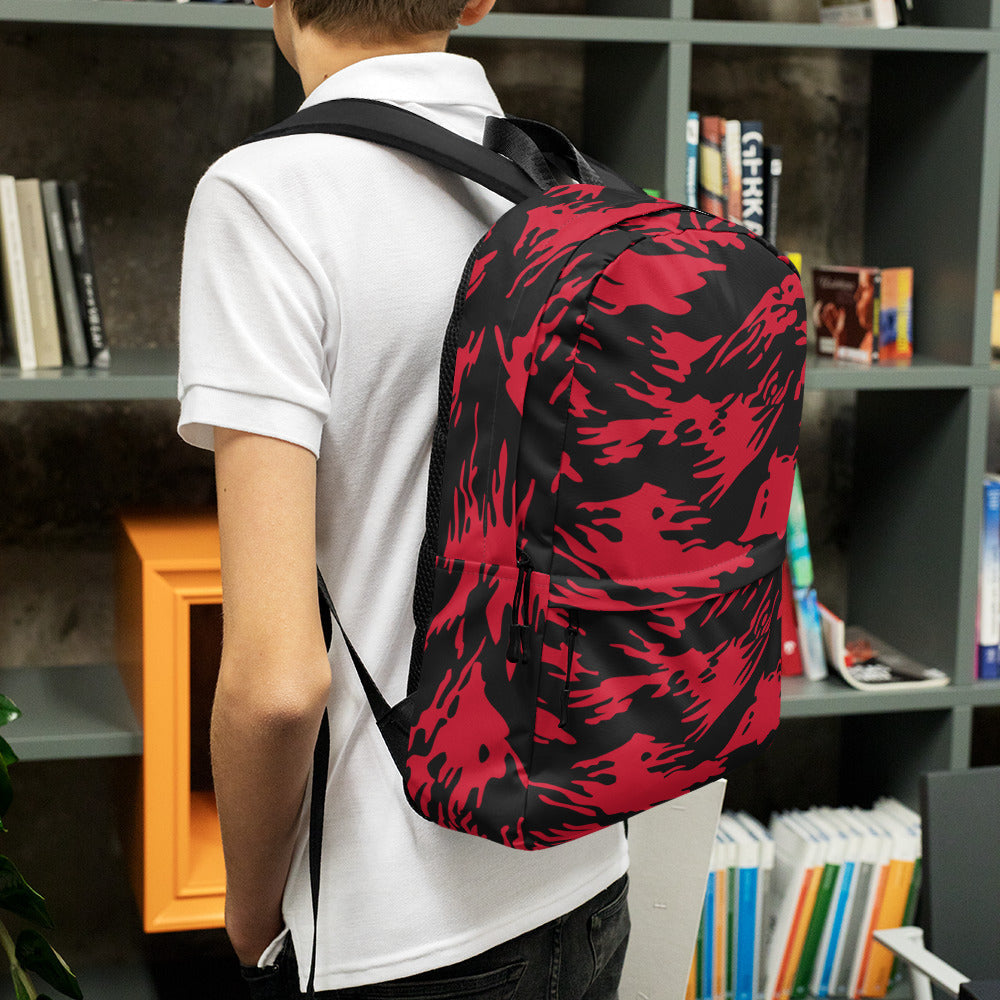 Modern Warfare Red Tiger Stripe CAMO Backpack