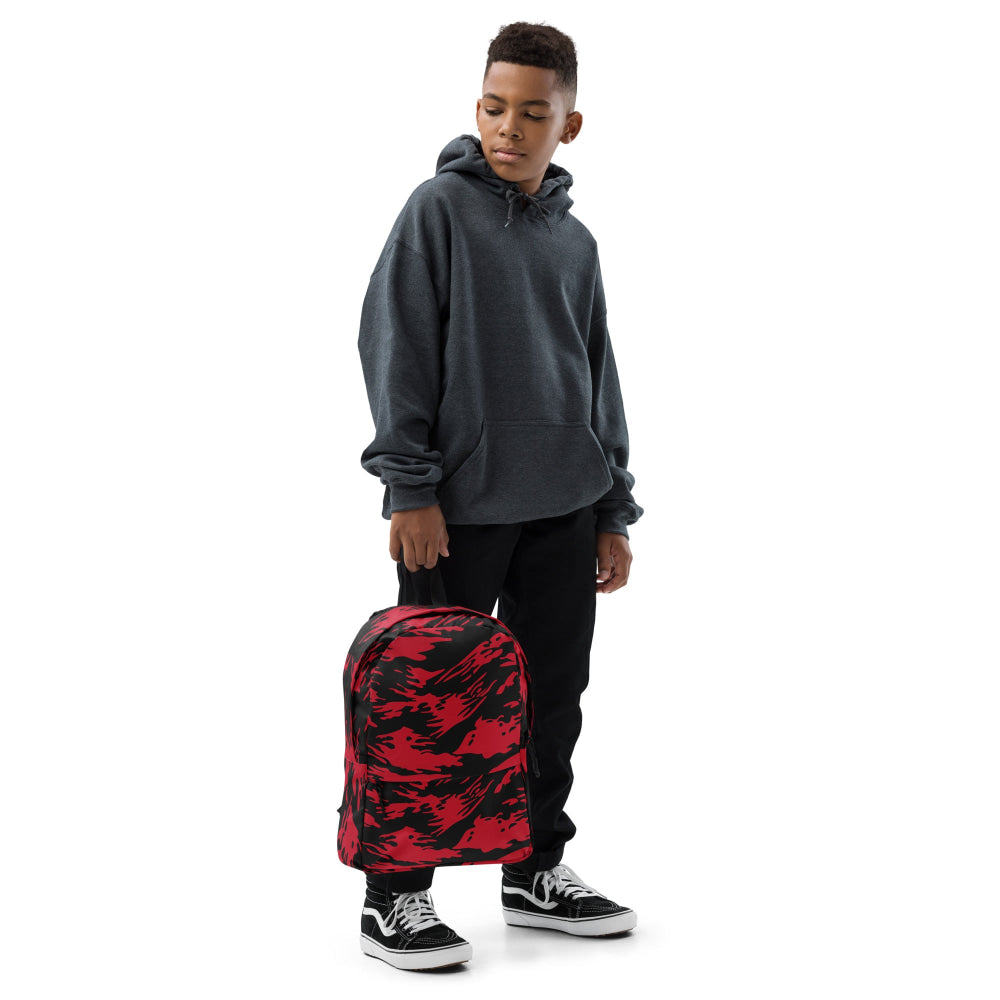 Modern Warfare Red Tiger Stripe CAMO Backpack