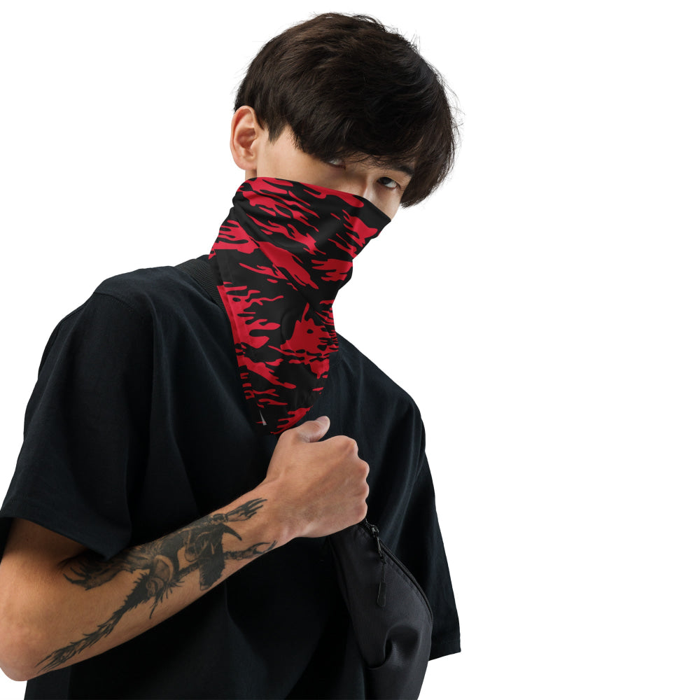 Modern Warfare Red Tiger Stripe CAMO bandana - M - Bandana