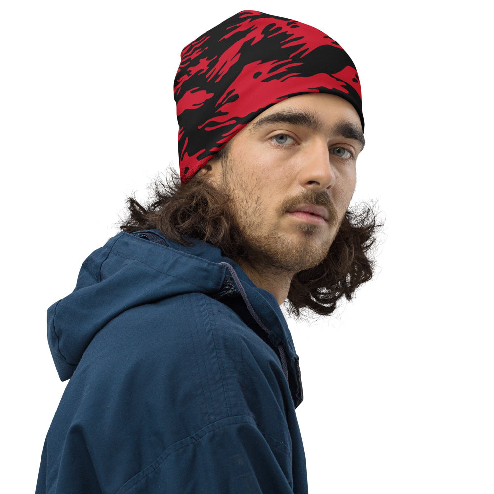 Modern Warfare Red Tiger Stripe CAMO Beanie