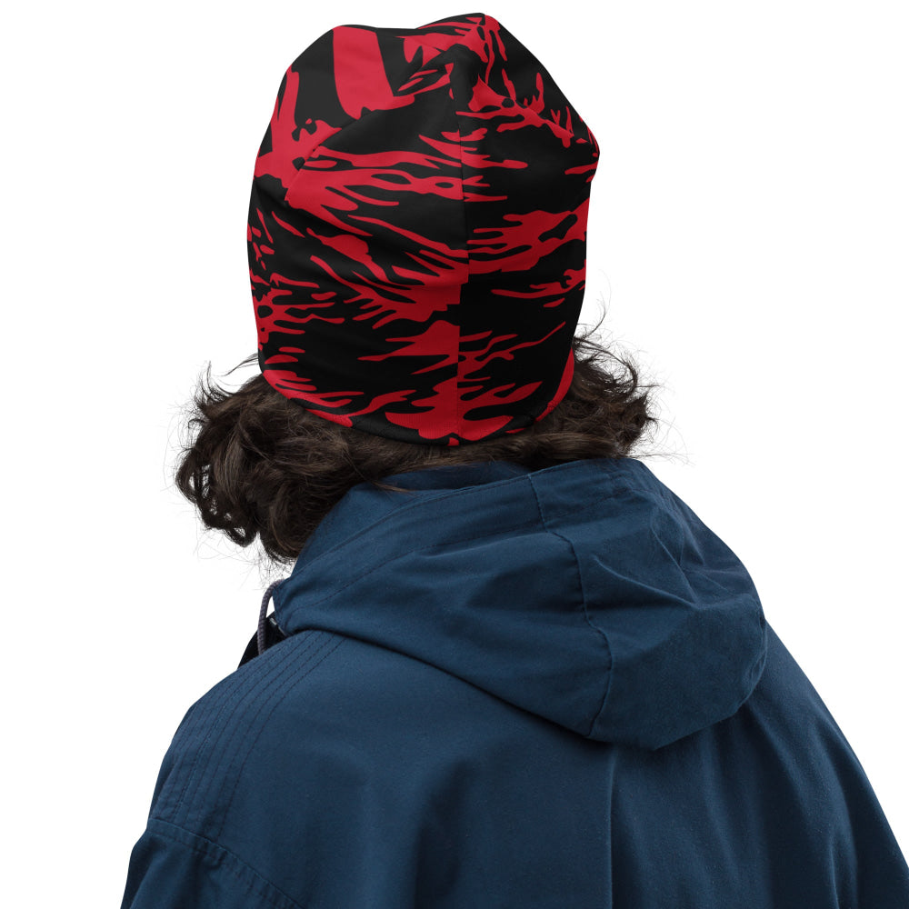 Modern Warfare Red Tiger Stripe CAMO Beanie