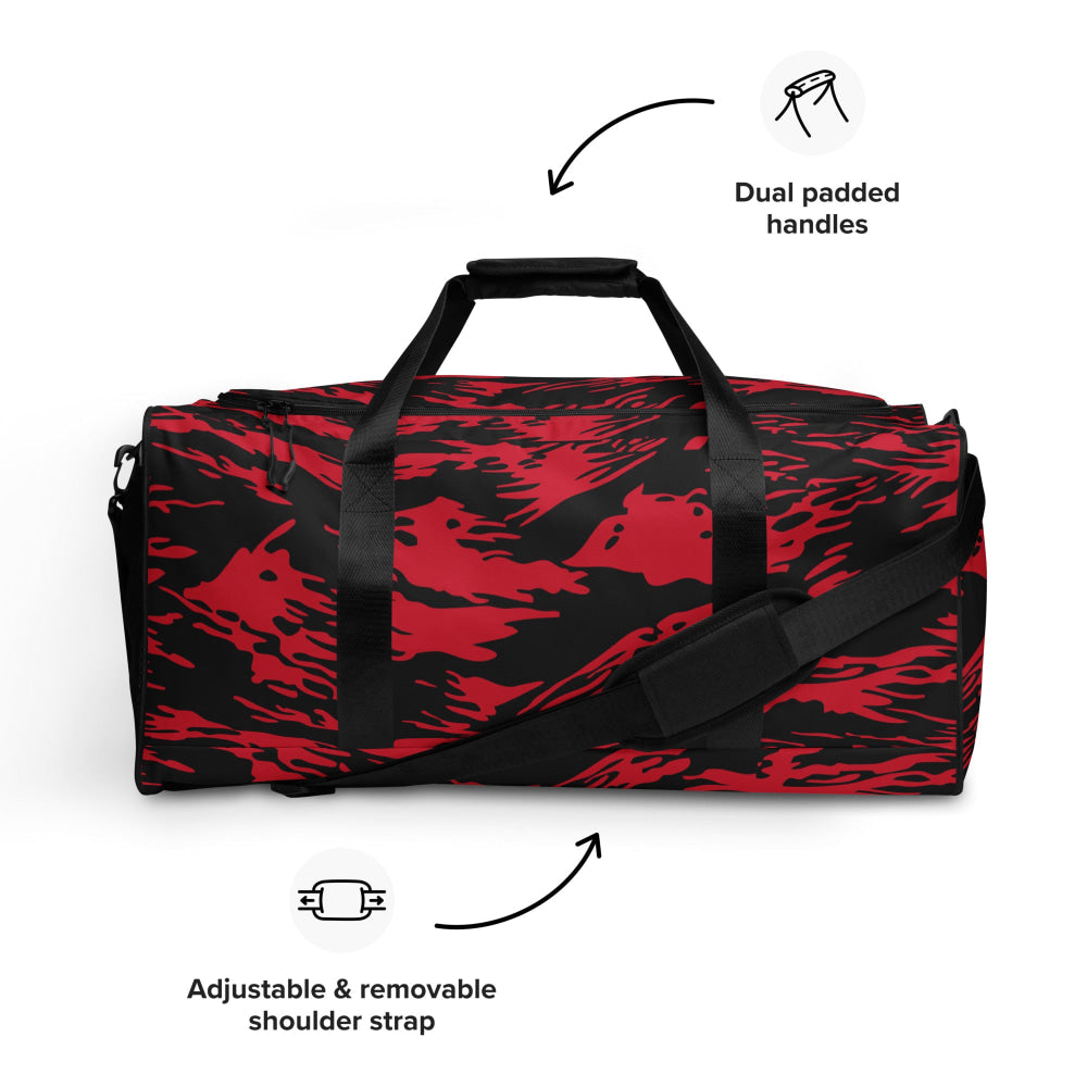 Modern Warfare Red Tiger Stripe CAMO Duffle bag - Bag