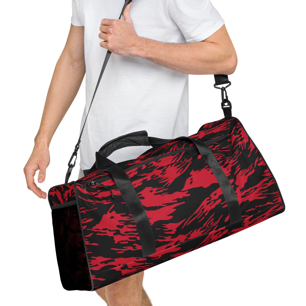 Modern Warfare Red Tiger Stripe CAMO Duffle bag - Bag