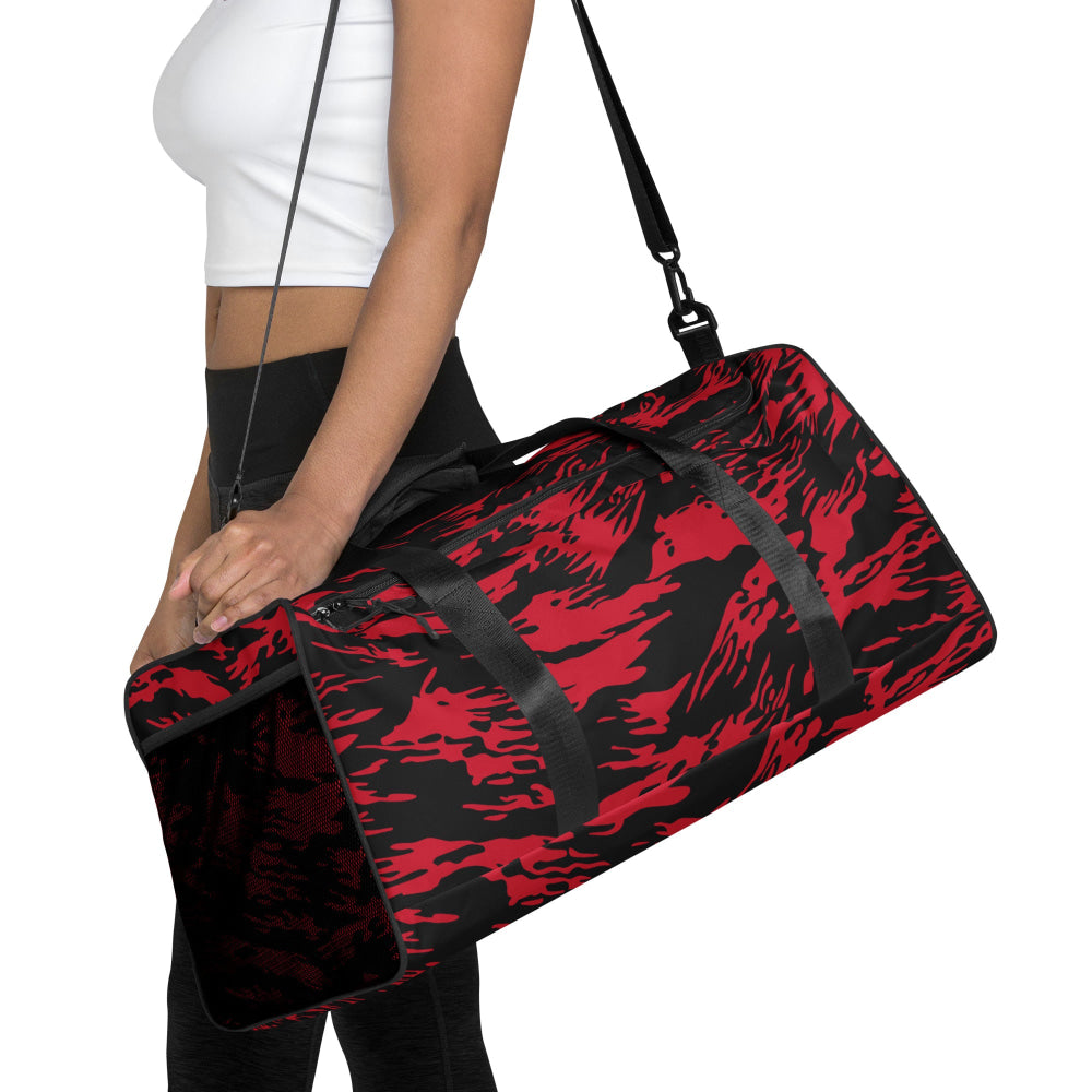 Modern Warfare Red Tiger Stripe CAMO Duffle bag - Bag