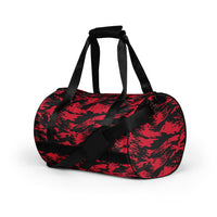 Modern Warfare 2 Red Tiger Stripe CAMO gym bag