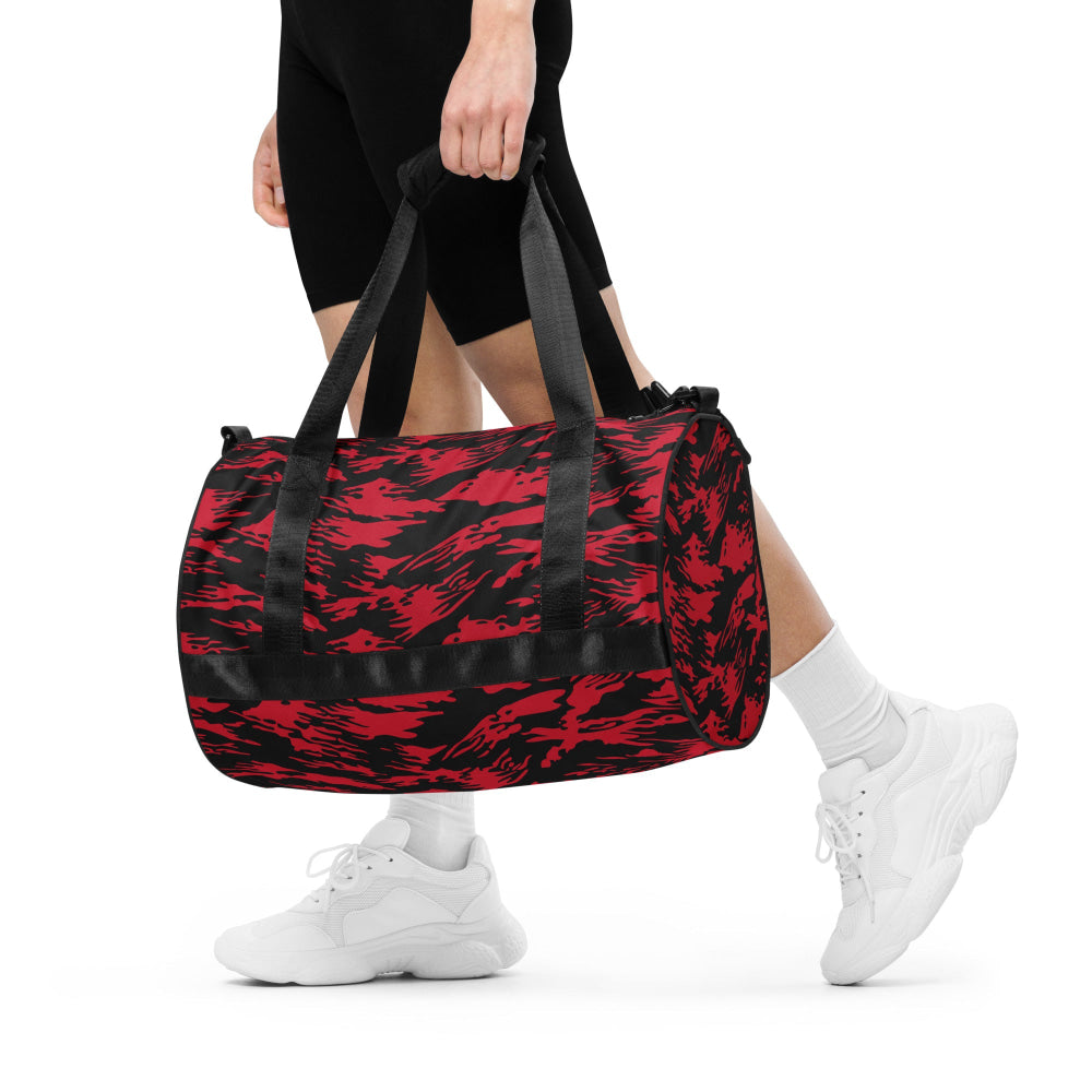 Modern Warfare Red Tiger Stripe CAMO gym bag - Gym Bag