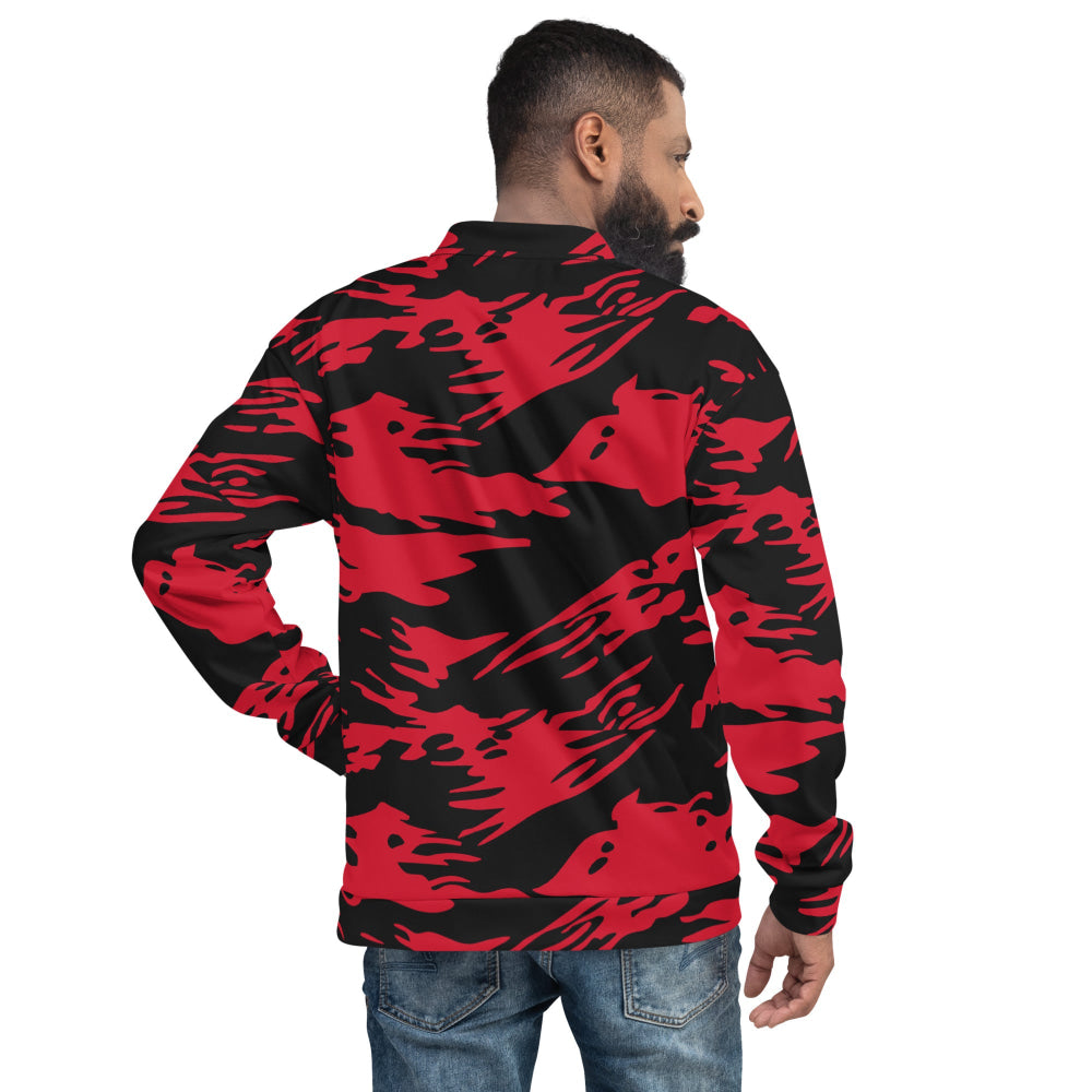 Modern Warfare Red Tiger Stripe CAMO Unisex Bomber Jacket