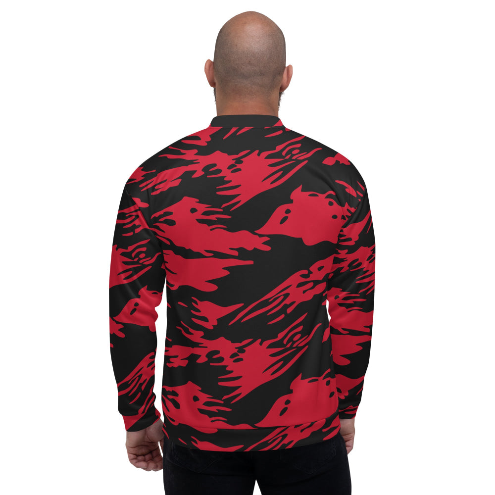 Modern Warfare Red Tiger Stripe CAMO Unisex Bomber Jacket