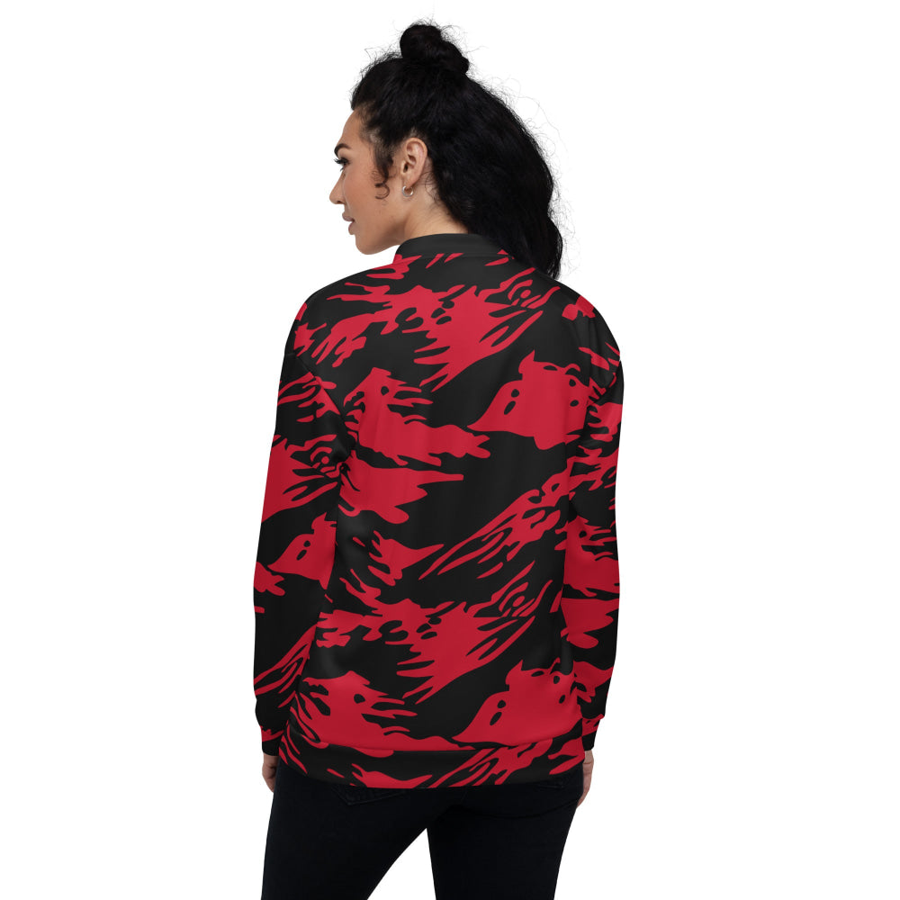 Modern Warfare Red Tiger Stripe CAMO Unisex Bomber Jacket