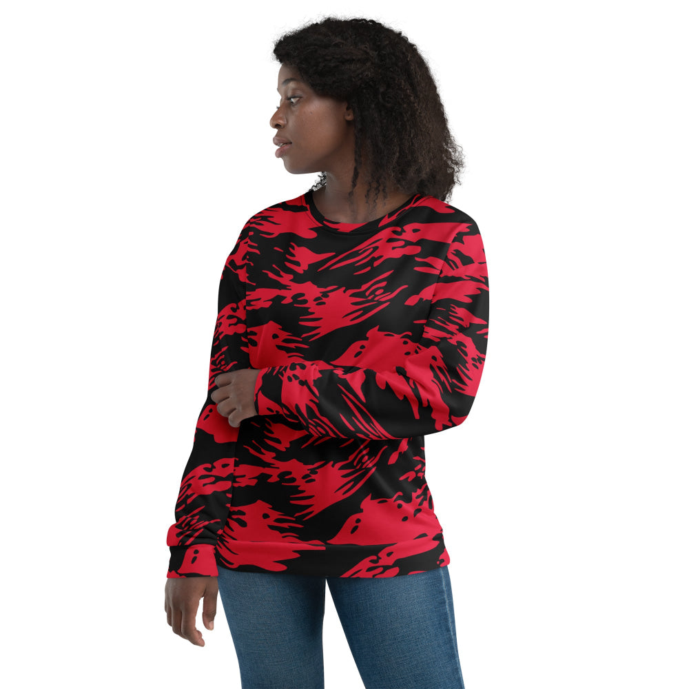 Modern Warfare Red Tiger Stripe CAMO Unisex Sweatshirt