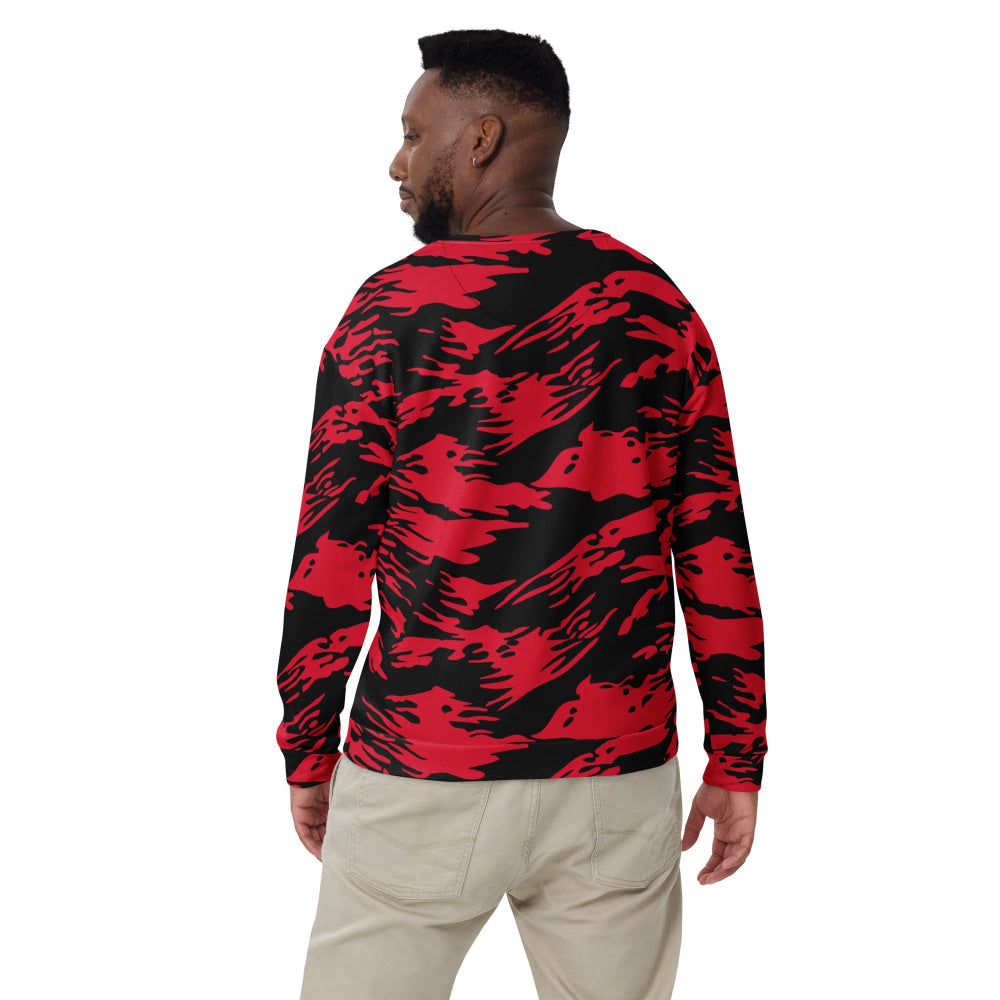 Modern Warfare Red Tiger Stripe CAMO Unisex Sweatshirt